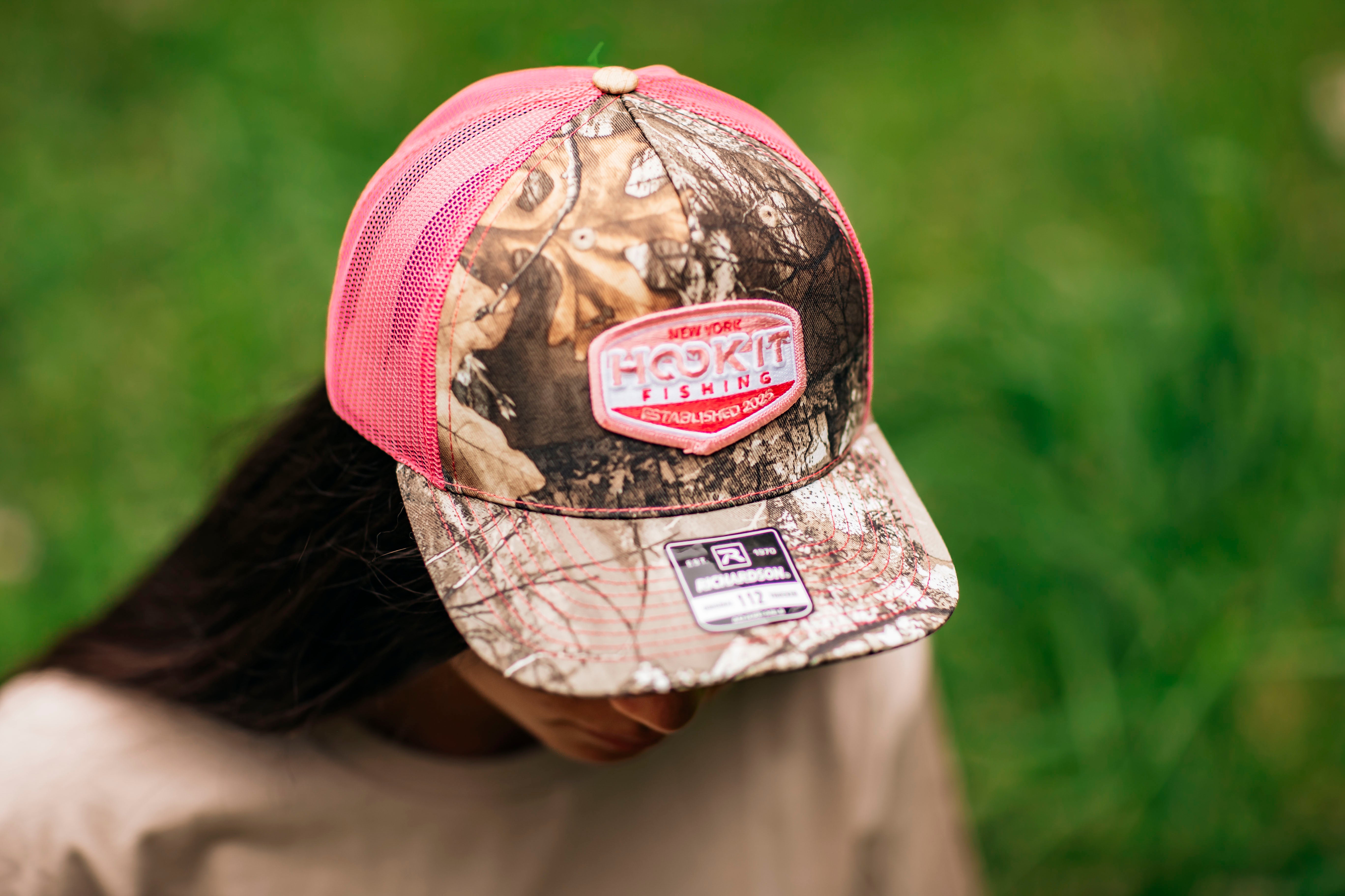 Ladies Love Fishing Too - Standard Camo Patch Hat