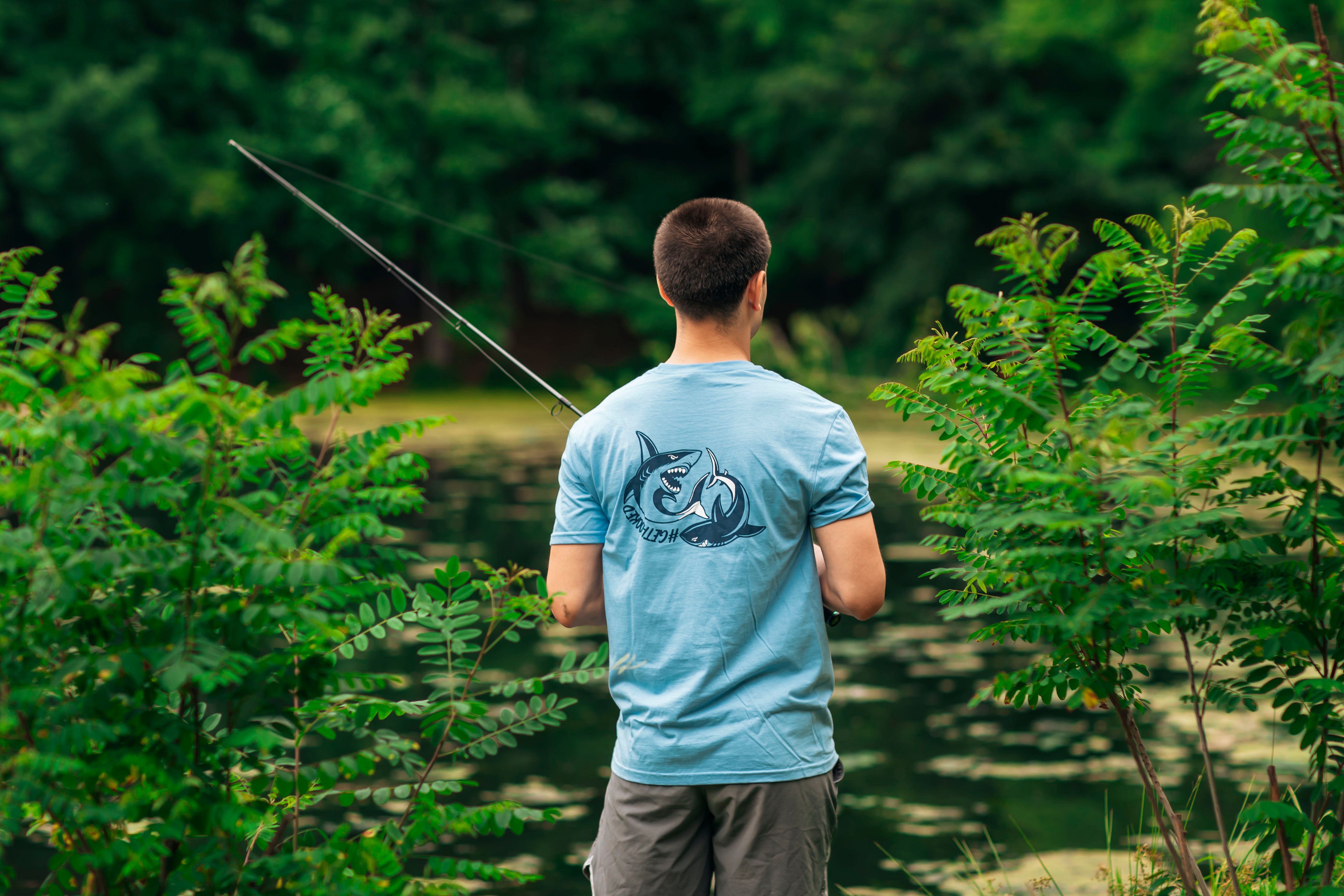 Get Hooked Collection - Baby Blue Sharks