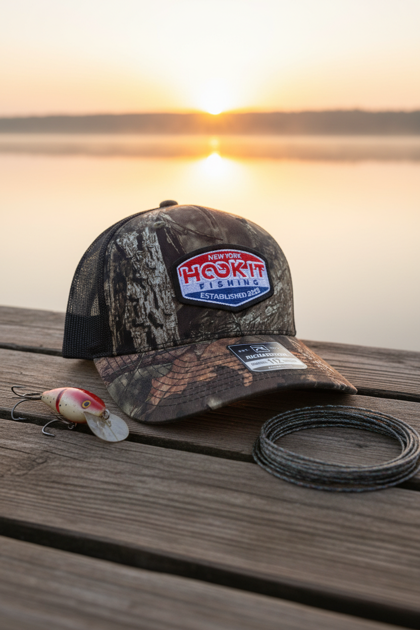 Fishing Freedom - Camo Patch Hat