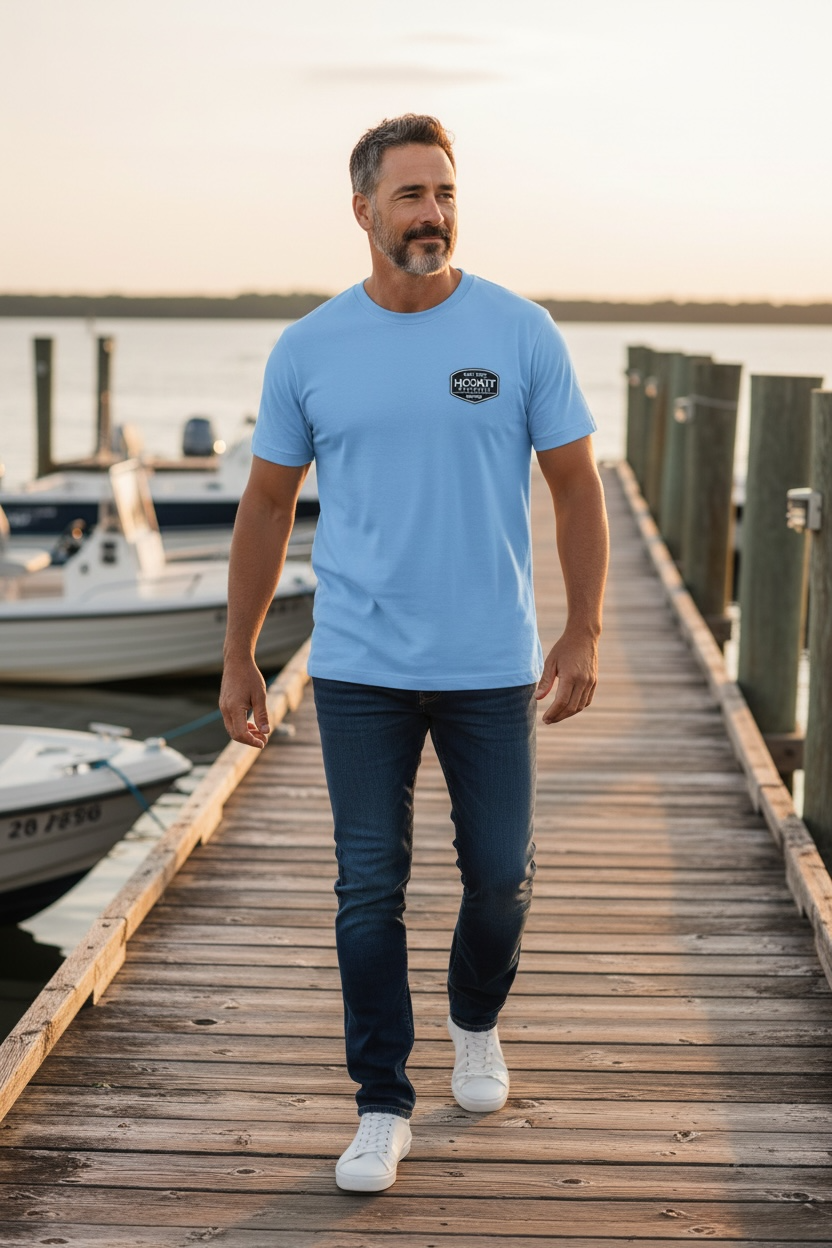 Get Hooked Collection - Baby Blue Sharks