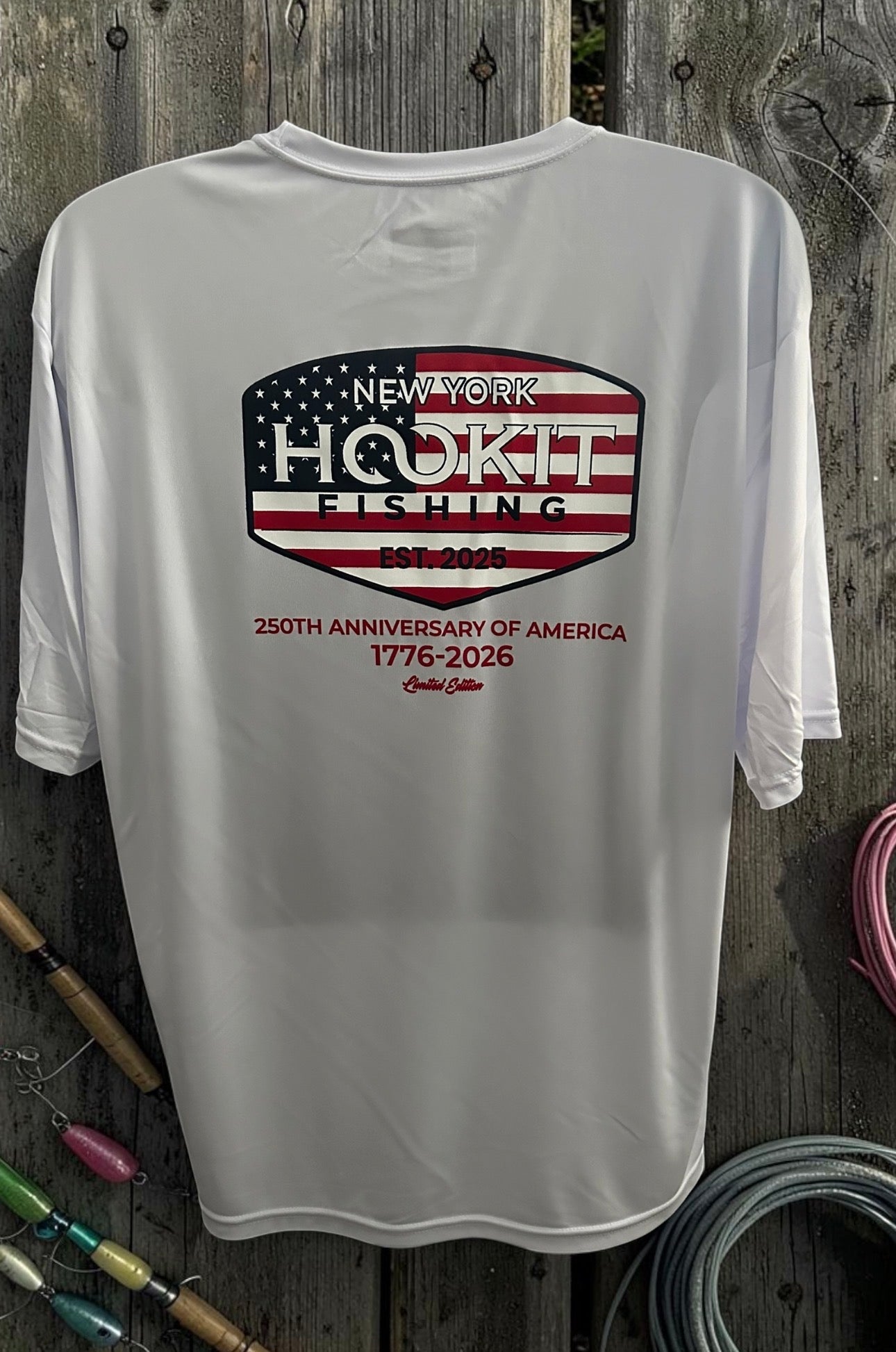 250th Anniversary Performance Shirt - Go Hook It Fishing