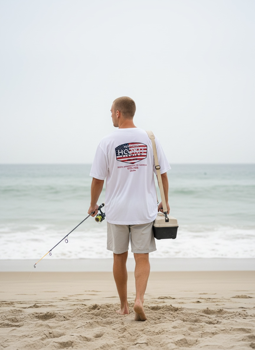 250th Anniversary Performance Shirt - Go Hook It Fishing