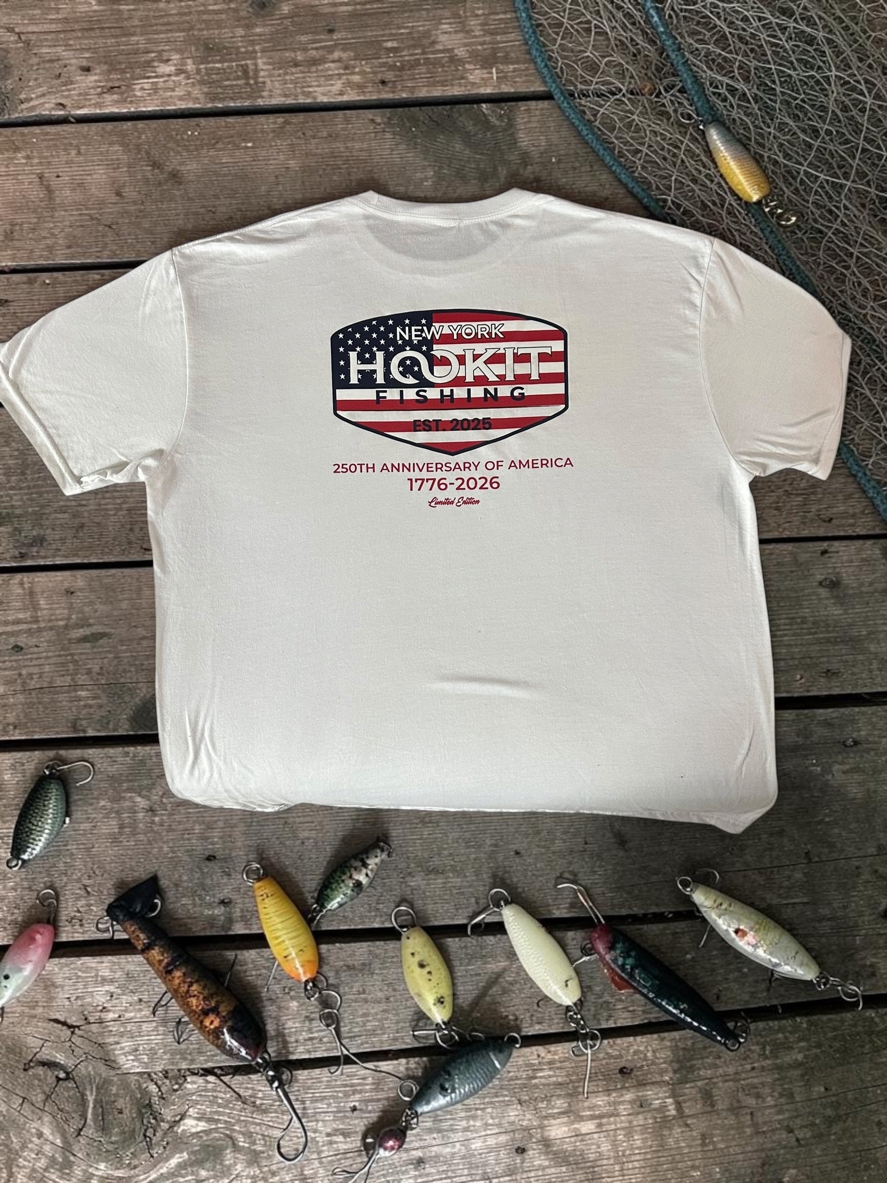 250th Anniversary Performance Shirt - Go Hook It Fishing