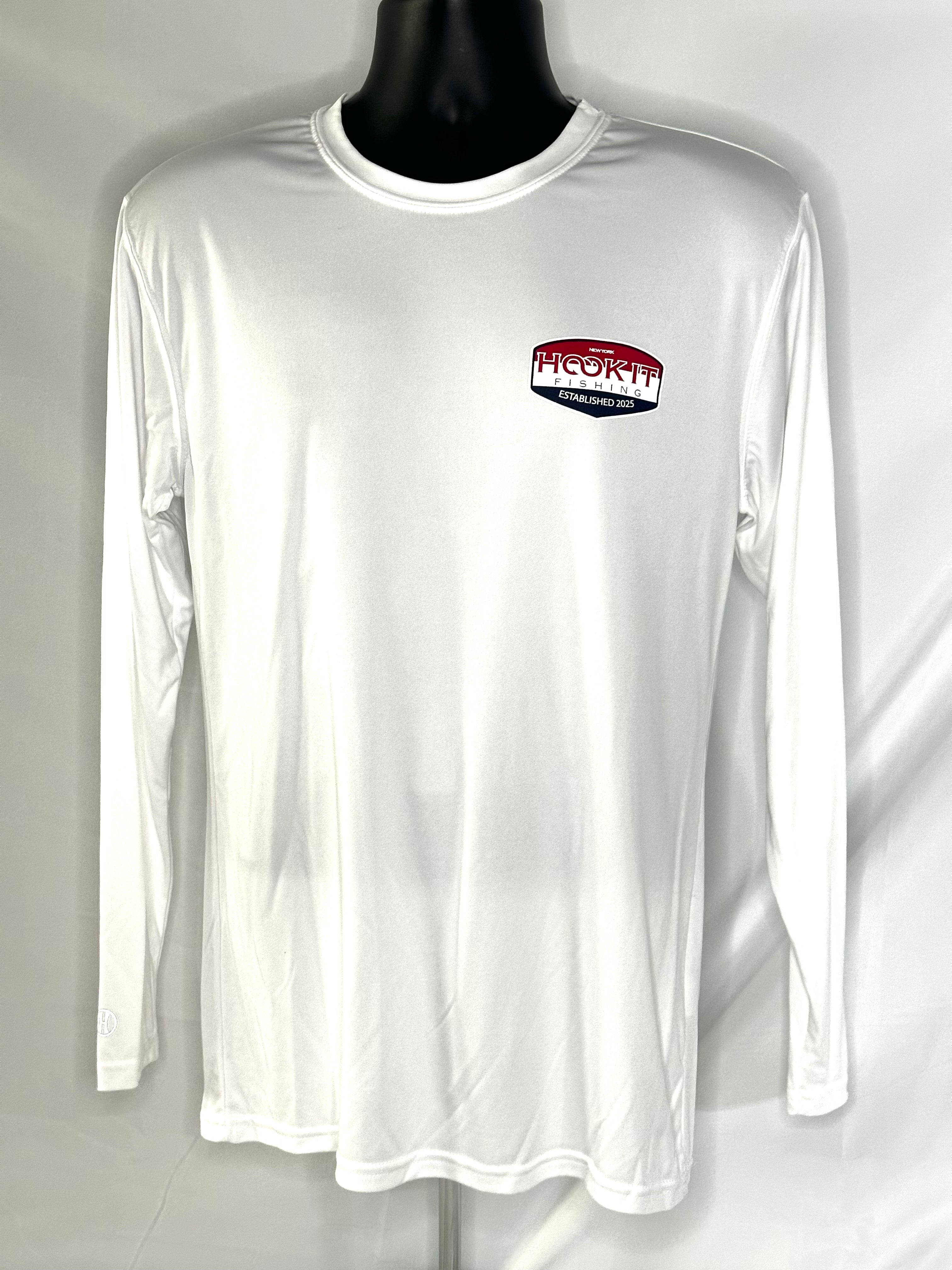 Hook It Fishing 250th Anniversary Holloway Long Sleeve Performance Shirt