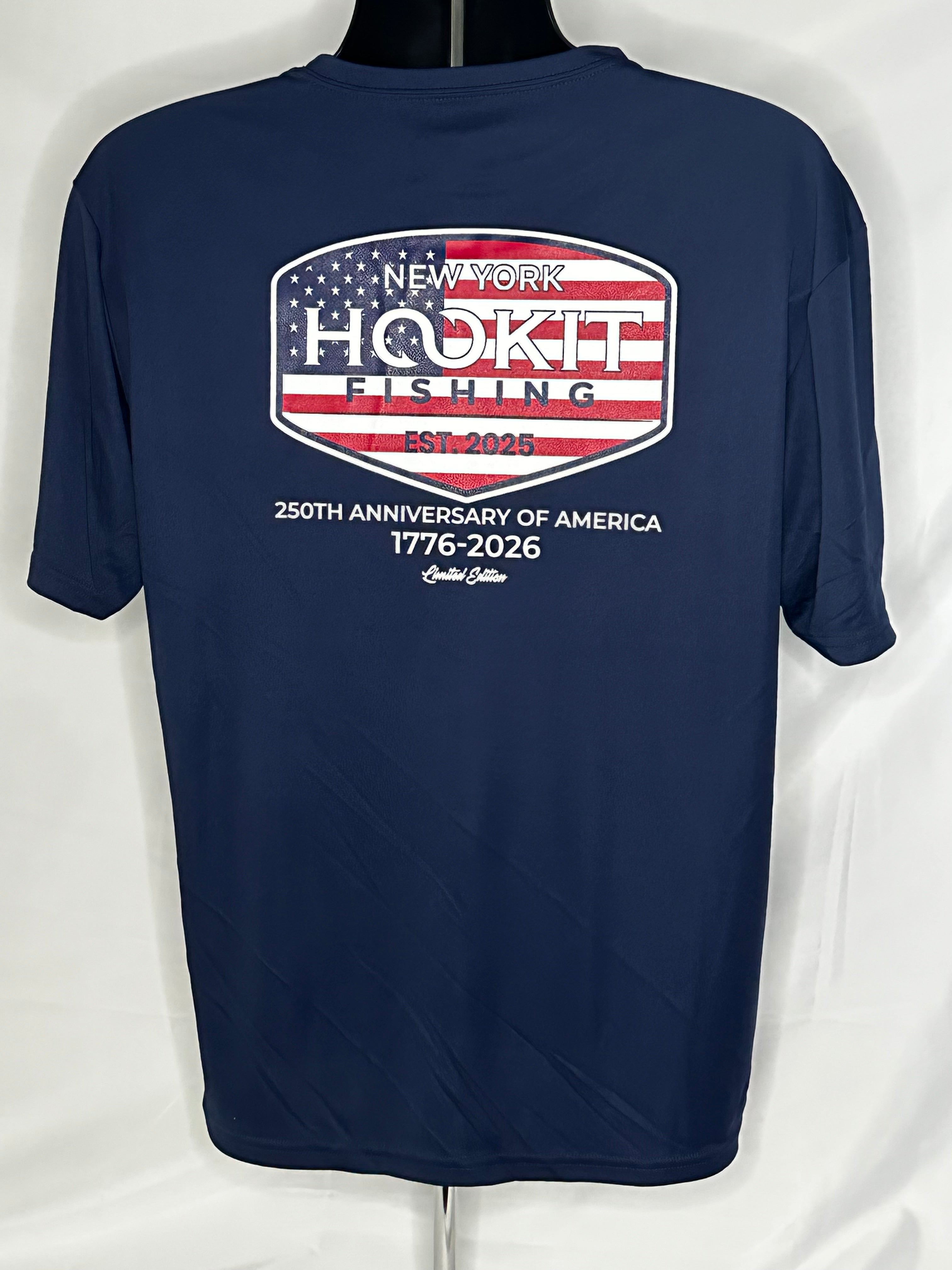 250th Anniversary Performance Shirt - Go Hook It Fishing