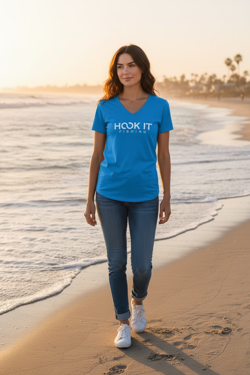 Women's V-neck Tee