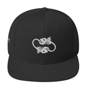 Classic Black and White Snapback Hat | Independence Collection