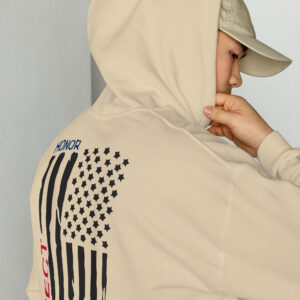 Honor and Respect Sand Colored Hoodie | Independence Collection